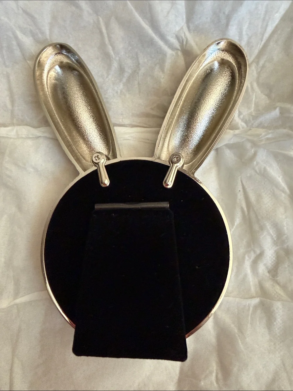 Pottery Barn Bunny Frame 2x2 silver frame